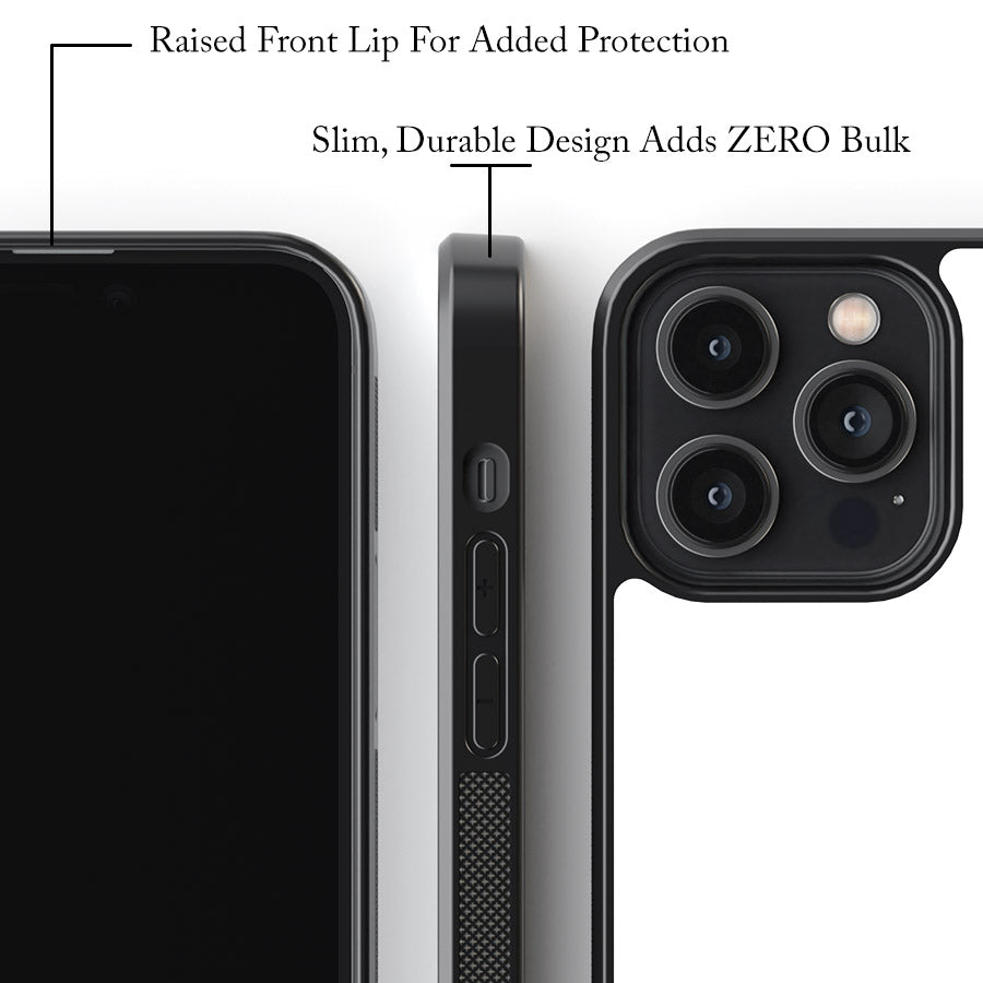 Real Specimen Lucky Four-Leaf Clover Phone Case – Plant Embedded for Good Fortune